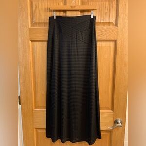 eci New York - Long Black Skirt - Size Small S - 40.5” Long